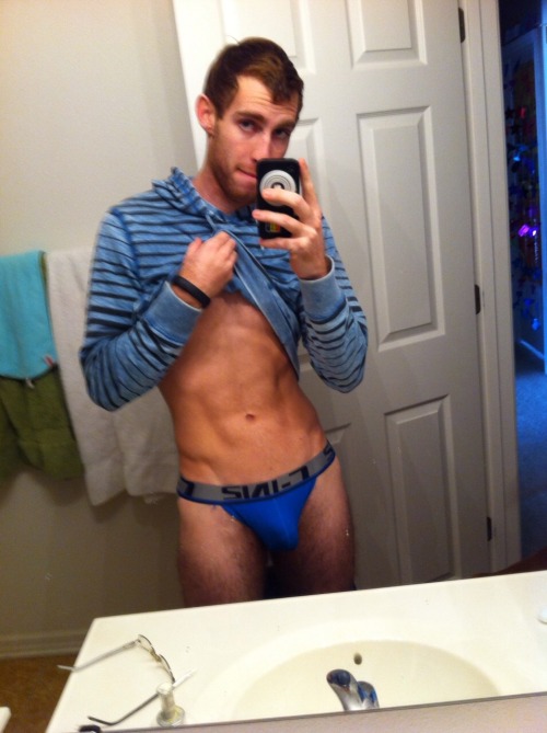 Lycra. Spandex. Bulges.