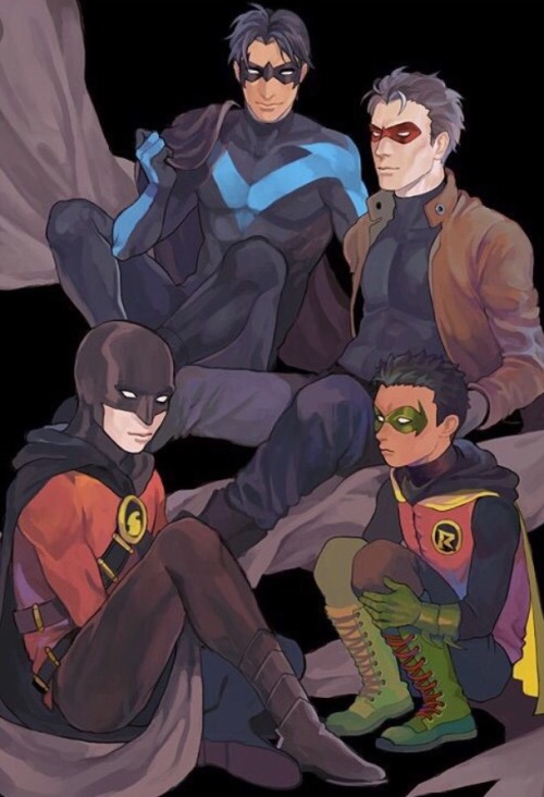 hell-faerie:  Here are majority of the pics of the batboys that I have that I use/have used as a lockscreen 🙂  unfortunately I am unaware who created these as they were sent to me from a friend but if you are one of the original artists let me know