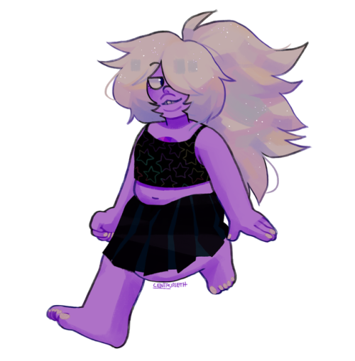 alphacentaurieth:There was too little Amethyst on my dash and then I remembered this i did in decemb