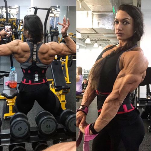 Big muscle girls