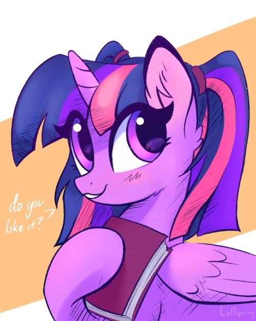 lollipony:  T W I N T A I L   T W I L I G H TSince I figured ponytails were possibly