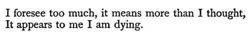 Walt Whitman, “So Long”, Leaves of Grass[Text ID: “I foresee too much, it means more than I thought,