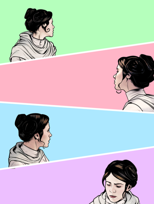 marvelcomicsladies:Leia Organa in Shattered Empire #3