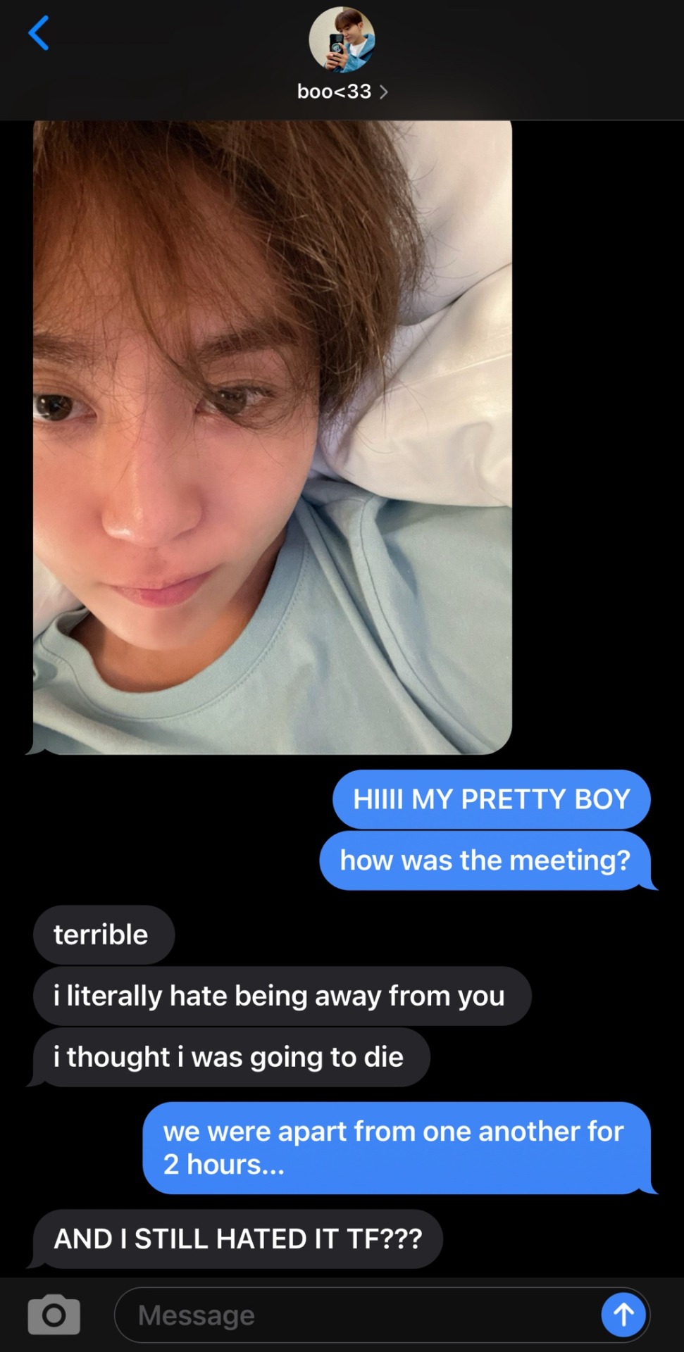 Bf Boo Texts BUT He Loves You A Lot More Than He Shows