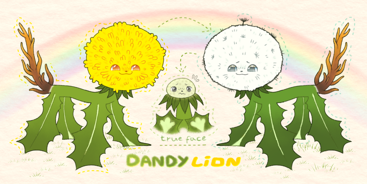 XXX satuwn:dandy lion hehe get it 🌱  photo