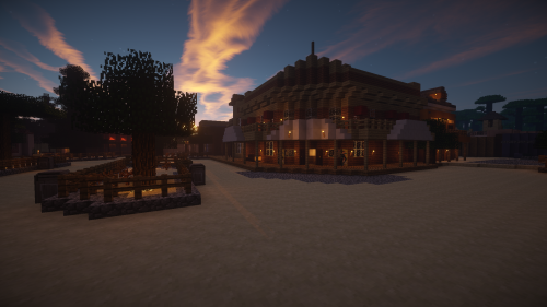 disneylandminecraftia:  Disneyland at Dawn 