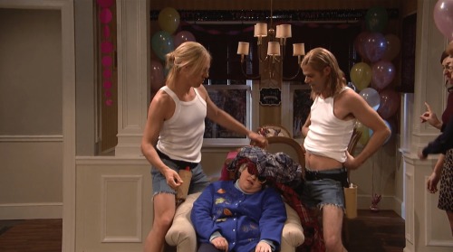 Benedict Cumberbatch on Saturday Night Live as Roy the Handyman in a sketch called Surprise Bachelor