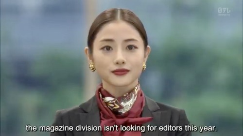 Pretty Proofreader (Ep 1)Etsuko Kono (Satomi Ishihara) aspires to be a fashion editor at her dream p