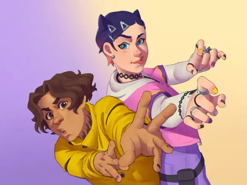 Non Binary Buddies!!!! They'd Be Friends I Know It
