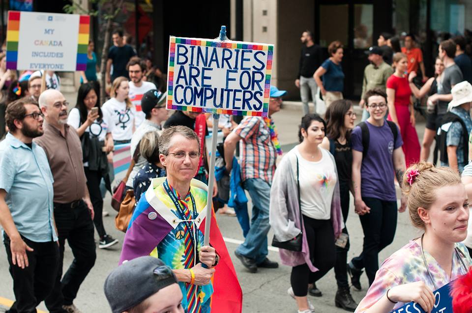 allthecanadianpolitics: Toronto’s Trans March; June 25th, 2017. See the rest of