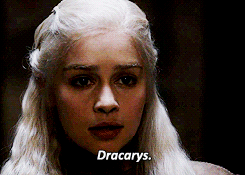 filmeditors:“Drogon,” she sang out loudly, sweetly, all her fear forgotten. “Dracarys.”