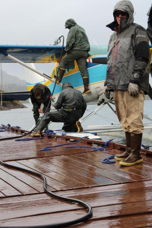 Something about a day of hands-on work. Alaska summer 2014.