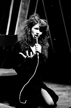 allmyinstincts:  Kate Bush on Top of the Pops, 1978. 