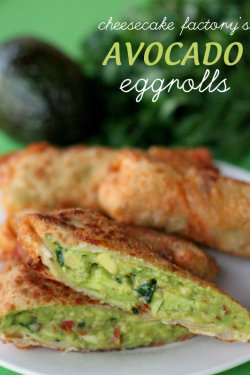 beautifybluffington:  Avocado Eggs Rolls from Lil’ Luna. 