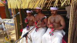 arjuna-vallabha:Temple musicians , Kerala
