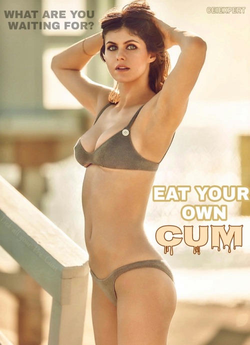 ceiexpert:Stop thinking about it!Eat your own CUM