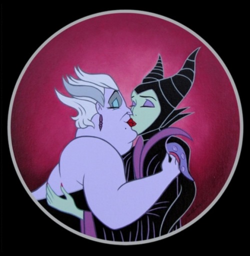 I killed Jenny Schecter]. | #Maleficent #Ursula #funny #art #Disney # cartoons...