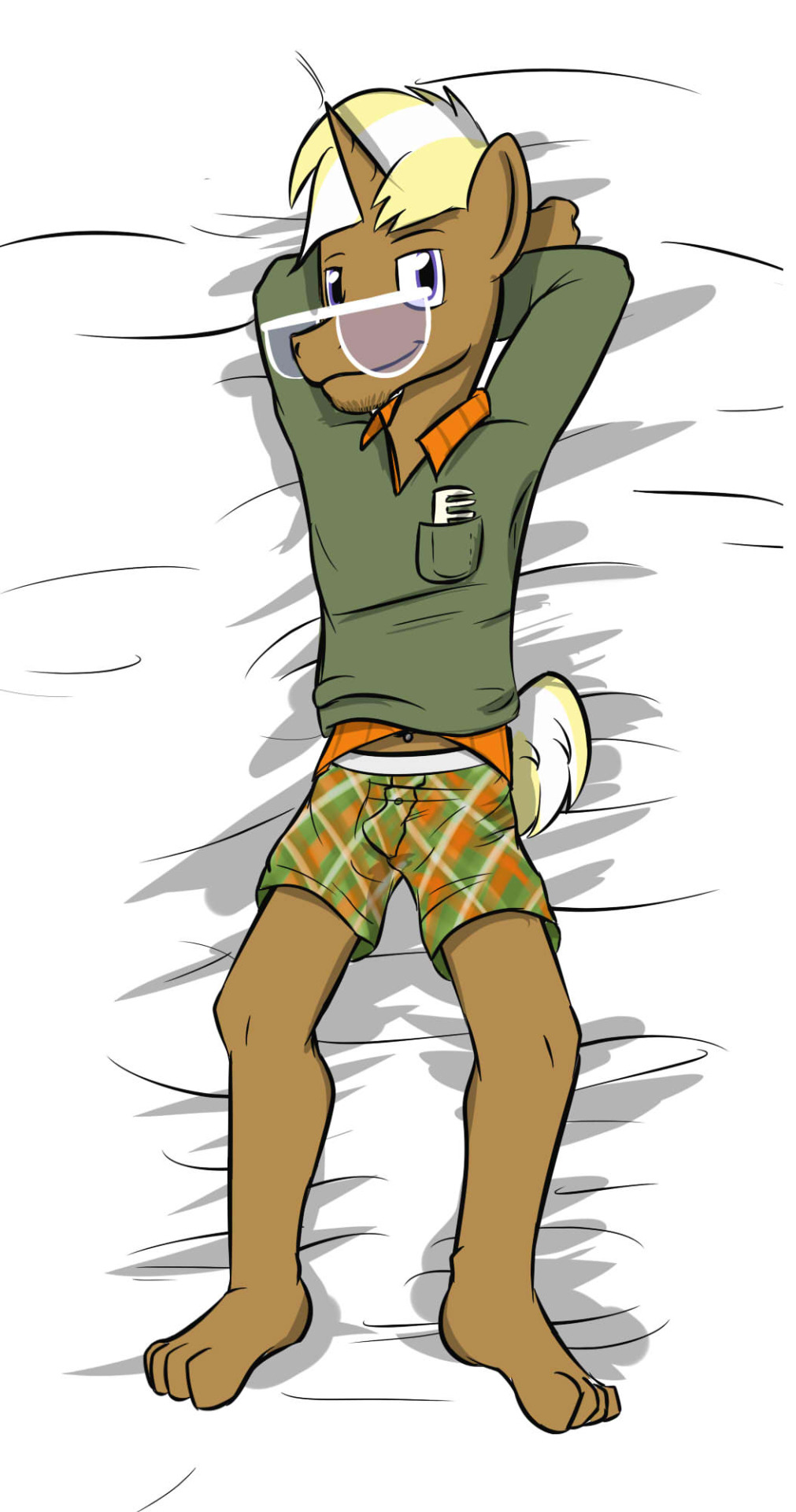 Someone wanted Trenderhoof in some undies, so I obliged.