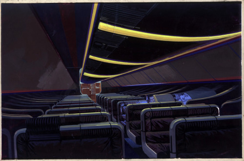 superbestiario: Original illustrations of Blade runner by Syd mead