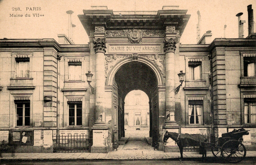 The Town Hall of the VIIth Arrondissement, Paris