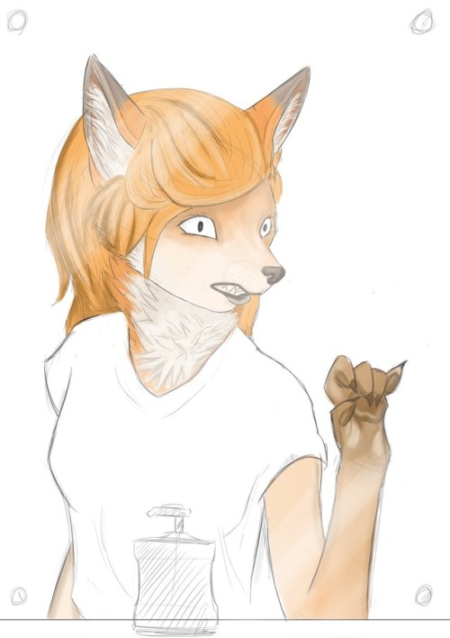 “Noticing 2″ (fox TF) by KrazyIvan on Transfur