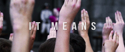 partyinthenunnery:  &ldquo;It is an old and rarely used gesture of our district,