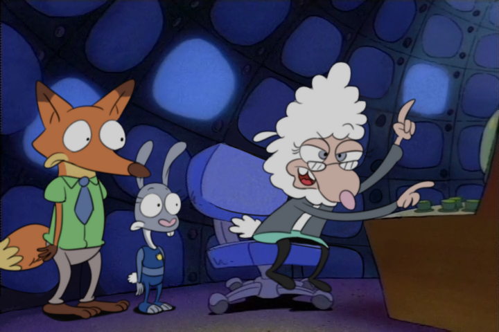 lancerbuck:  rockosedits:    Zootopia in Rocko’s Modern Life style!  *dies at Travis*