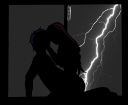 whitefoxie:  Jerza Love Fest Day 5: Storm