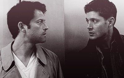 puppycastiel:  Do you ever cry because Dean and Cas just look so perfect together like,excusethehelloutofyou.… Wait a minute.