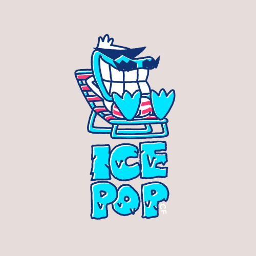 When I was back in Scotland in 2016 I had a vivid dream about the logo for a brand of ice lolly stic