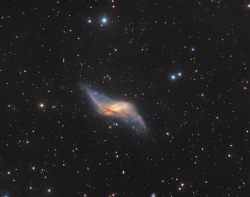 Just&Amp;Ndash;Space:  Ngc 660. A Rare Galaxy Type, Polar Ring Galaxies Have A Substantial