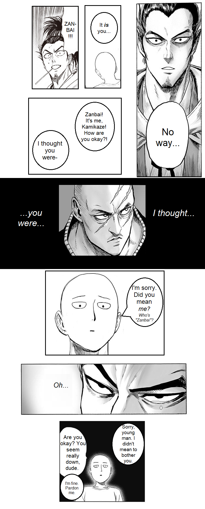 I've never read OPM but I'm pretty sure he got a little cameo in the   Invincible series : r/OnePunchMan