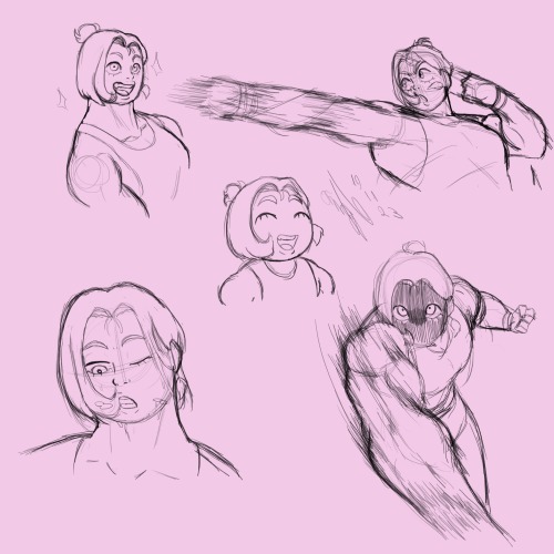 Some Brawler City Doodles With Sakuga And Atro