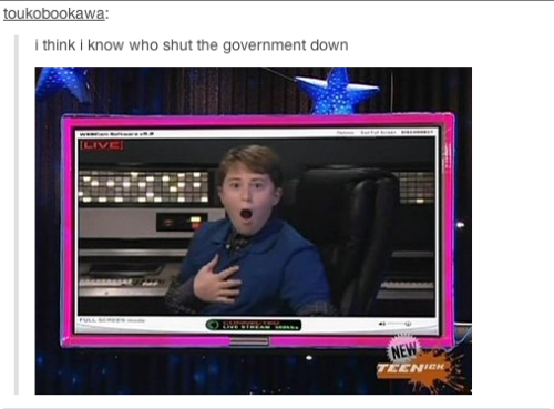 becca-morley: best reactions to the government shutdown part 2 (part 1 here)