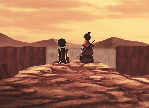 toonostalgia:Toph + friendly punches