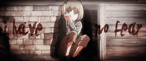  I am strong  Quote: Armin Arlert 進撃の巨人四話 | Dedicated to Koni  