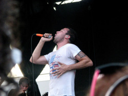 allthatflab:Singer Max Bemish from the band Say Anything