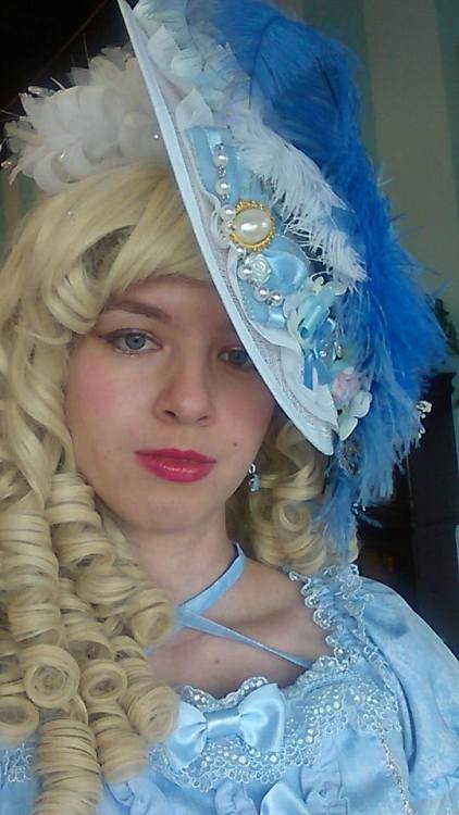 peapicklepopper: June 2nd was International Lolita Day! I celebrated with my fanciest coord. <3 The dress print is Castle Mirage from Angelic Pretty 