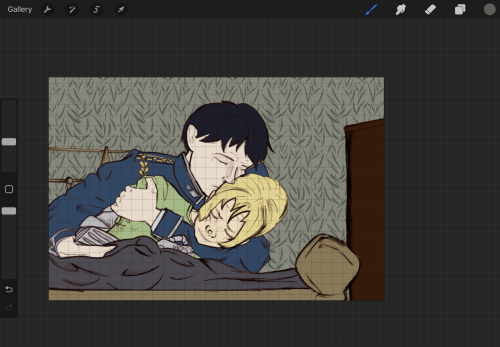 Art, Hold Them For Me, Edward. Process: