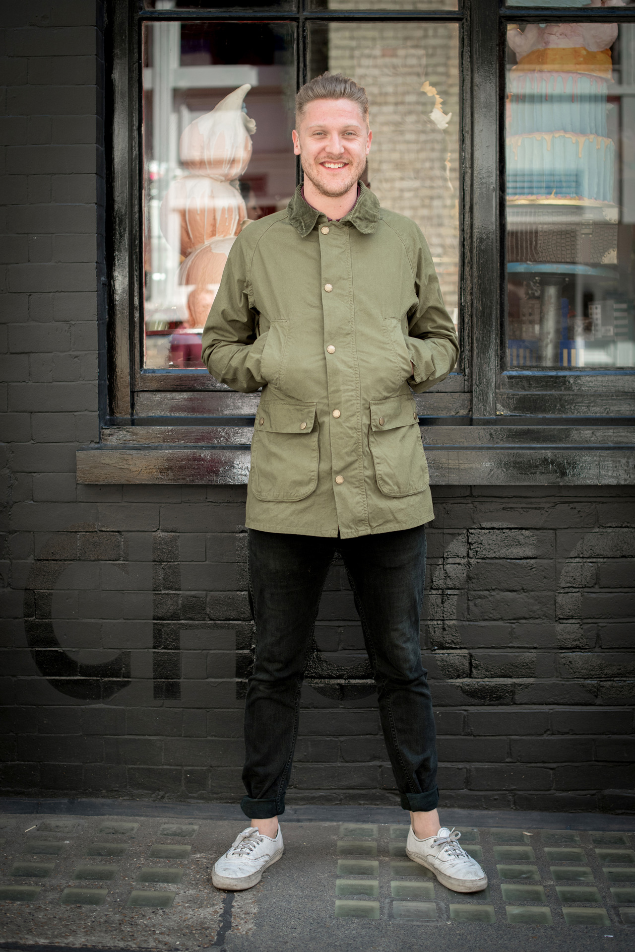 barbour washed bedale jacket