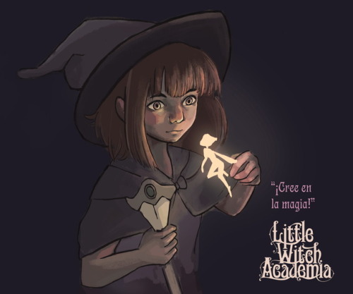 fanart about Little witch academia ! :) I hope you like it ! 