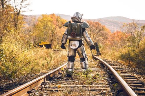 Fallout 76 Cosplay Country roads, take me home, to the place I belong.West Virginia, mountain m