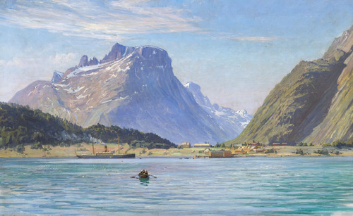 Steamship atÅndalsnes, Norway, Vilhelm Arnesen, 1910   