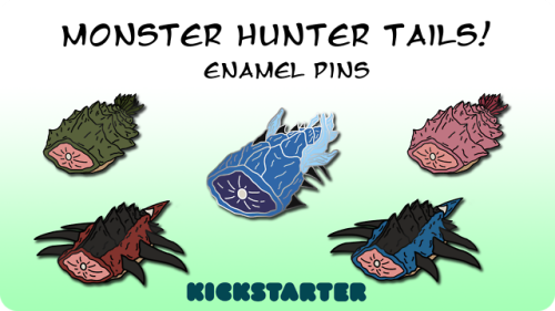 Thanks to everyone’s amazing support, all stretch goal pins have been unlocked! The Rathian, Rathalo