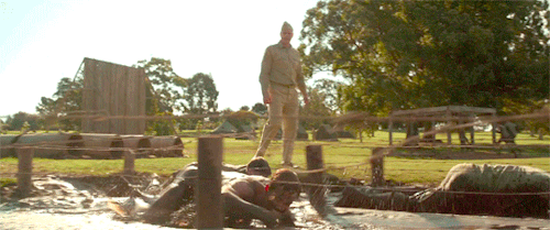 princecamscorner:Luke Pegler in Hacksaw Ridge [set 1, set 2, set 3]