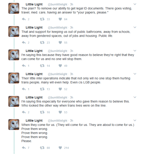 queeranarchism:otabek-kz:Screenshotted this thread because you all need to see it.(Cis LGB, I’m expe