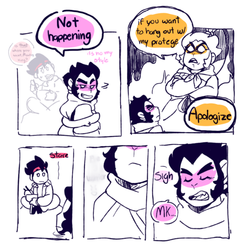 rotten-dan-art: this takes place after S3 huhu. just a lil idea i had about while thinkin “SWK apolo