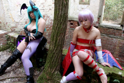 Darkstalkers - Morrigan &amp; Lilith (Chouzuki Maryou&amp;suzuka itsuki) 1-16