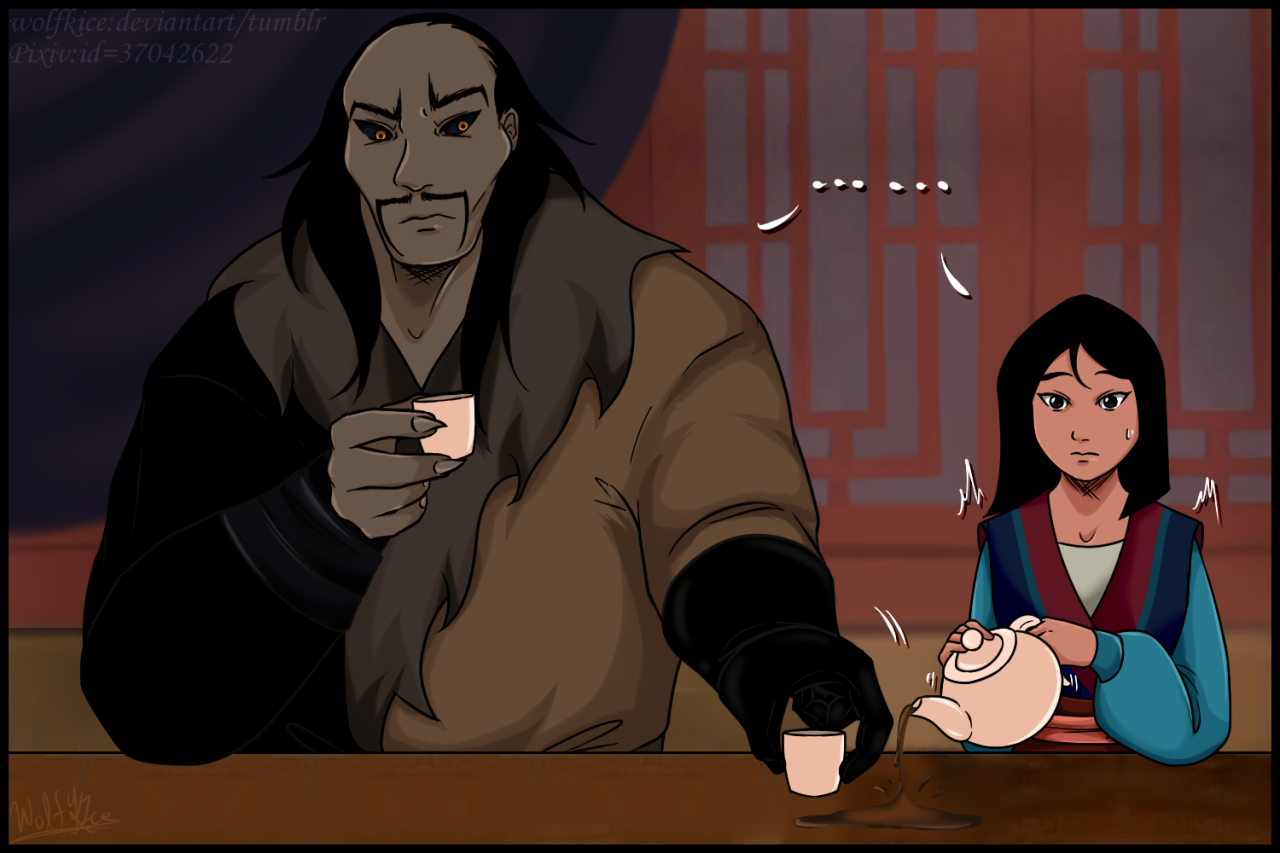 Take back what's rightfully ours. — Mulan x Shan Yu - Dinner It's truth...