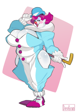 dieselbrain:  h0nk I have a clown OC now,